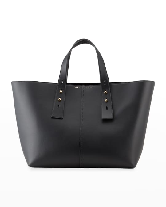 FRAME Les Second Large Leather Tote Bag | Neiman Marcus