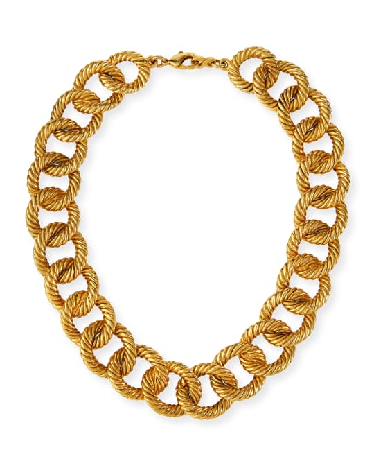 Jennifer Behr Brenna Chain-Link Necklace | Neiman Marcus