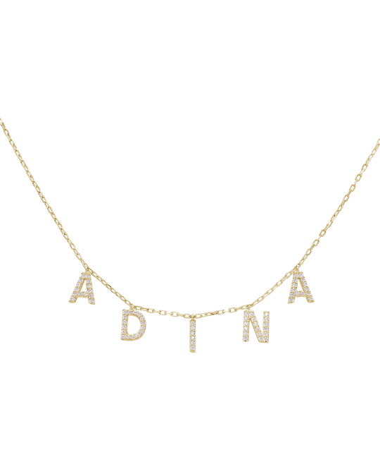 Adinas hotsell name necklace