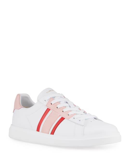 Tory Burch Howell T-Saddle Court スニーカー Tory Burch Howell T-Saddle Court Sneakers | Neiman Marcus