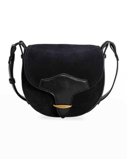 Isabel Marant Botsy Suede Shoulder Bag | Neiman Marcus