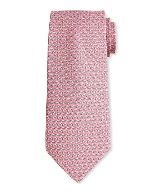 ferragamo flamingo tie