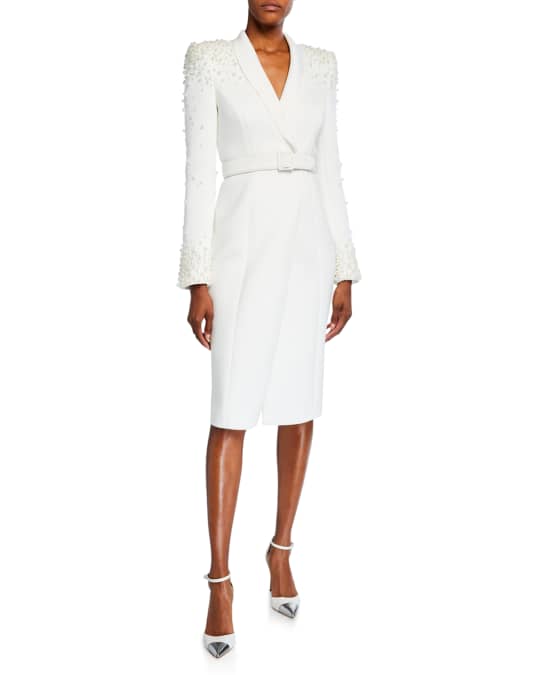 Badgley mischka scuba dress clearance