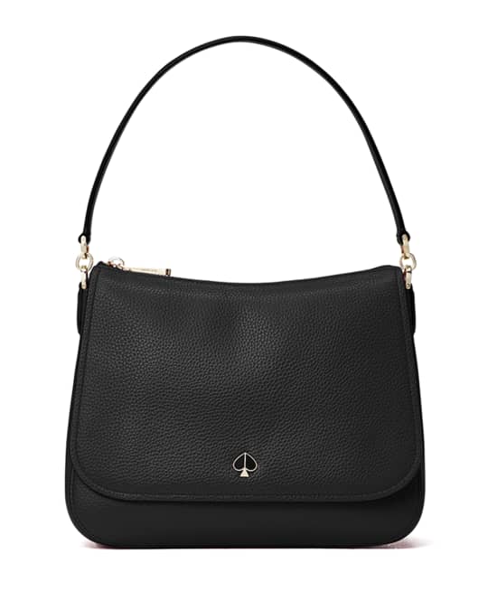 kate spade new york polly leather shoulder bag | Neiman Marcus