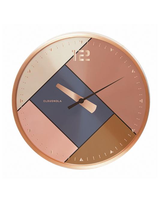 Cloudnola Colorblock Wall Clock | Neiman Marcus