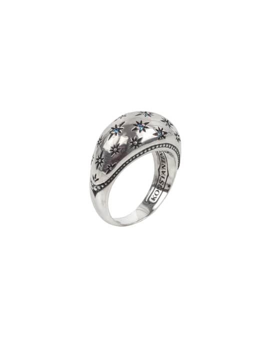 Konstantino Astria Blue Spinel Spectral Constellation Ring, Size 7 ...