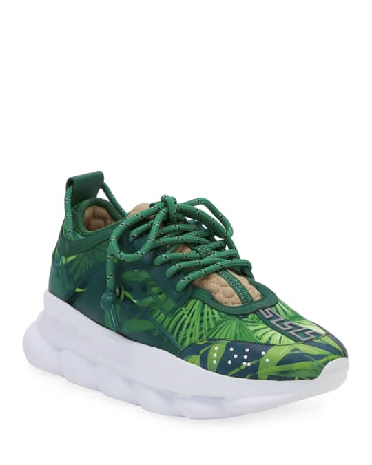 Versace Chain Reaction Jungle print sneakers in 2023