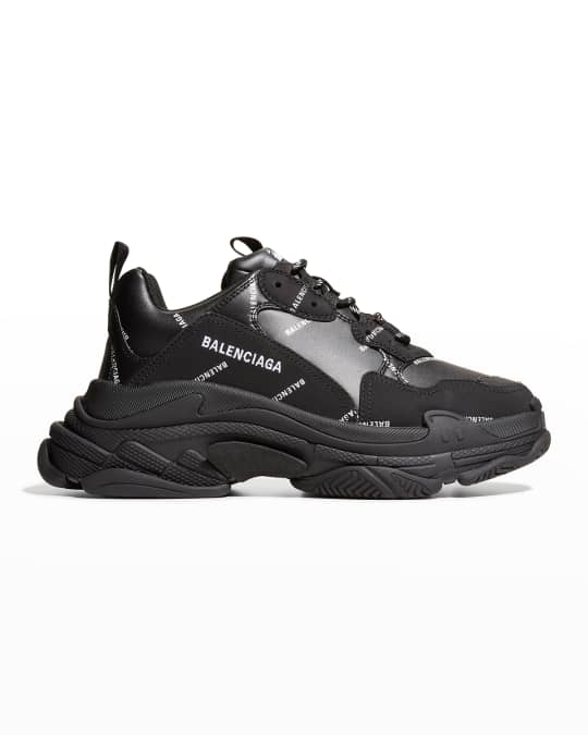 Men s Allover Logo Triple S Sneakers