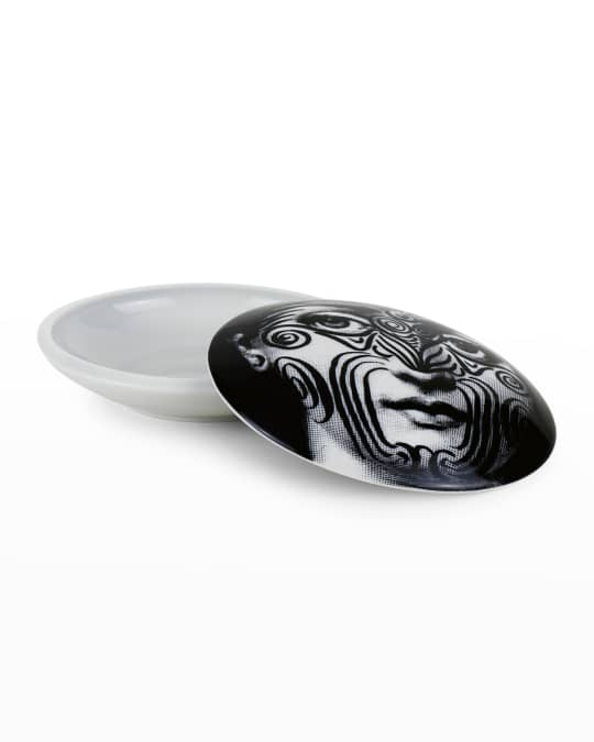 Fornasetti Round box Tema e Variazioni No. 07 | Neiman Marcus