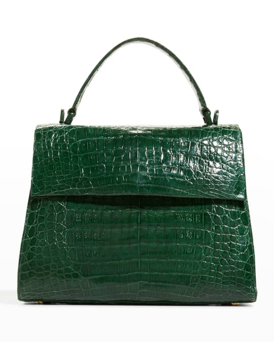 Nancy Gonzalez Crocodile Top Handle Bag – Beccas Bags