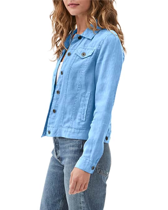 Neiman marcus jean top jacket
