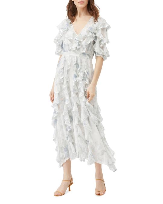 rebecca taylor metallic dress Rebecca Taylor