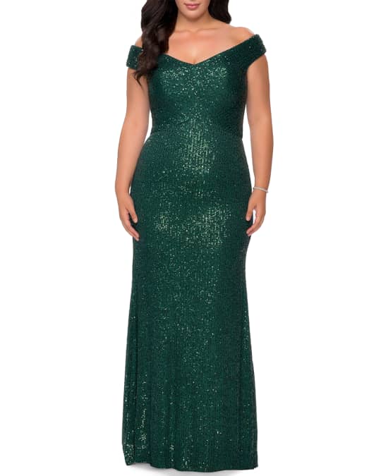 Neiman marcus plus size evening clearance gowns