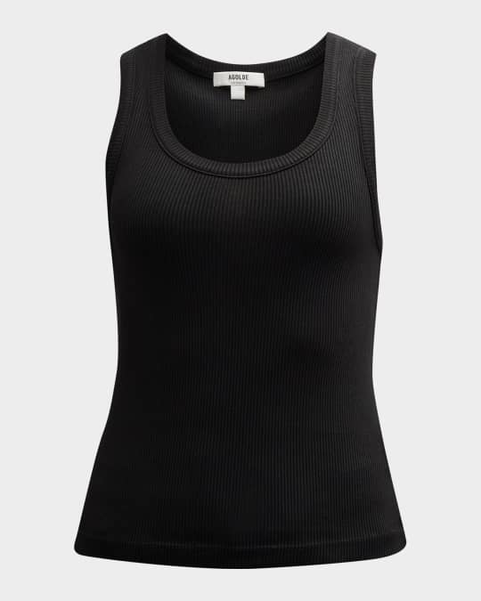 Poppy Scoop-Neck Tank Top