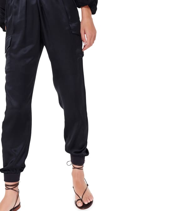 Cami NYC The Elsie Silk Jogger Pants Neiman Marcus