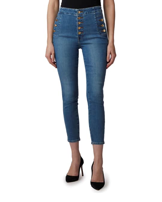 Natasha Sky High Cropped Skinny Jeans