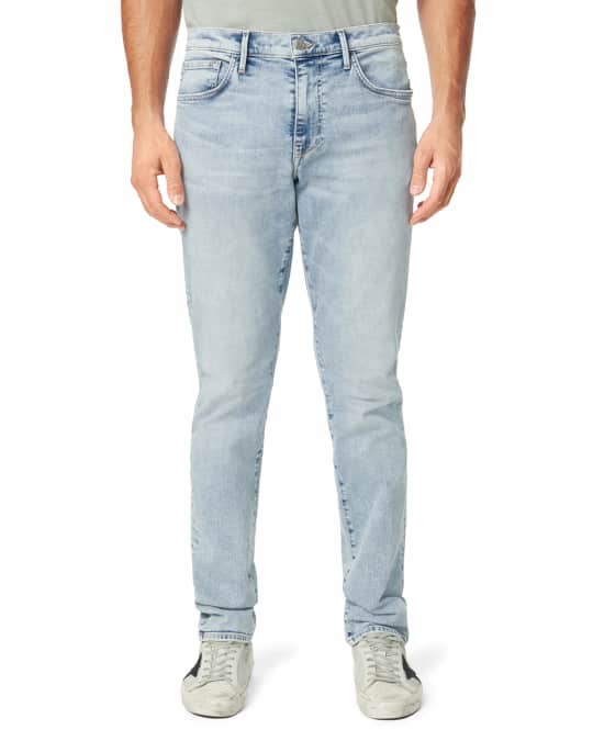 Men's The Asher Light-Wash Straight-Leg Jeans