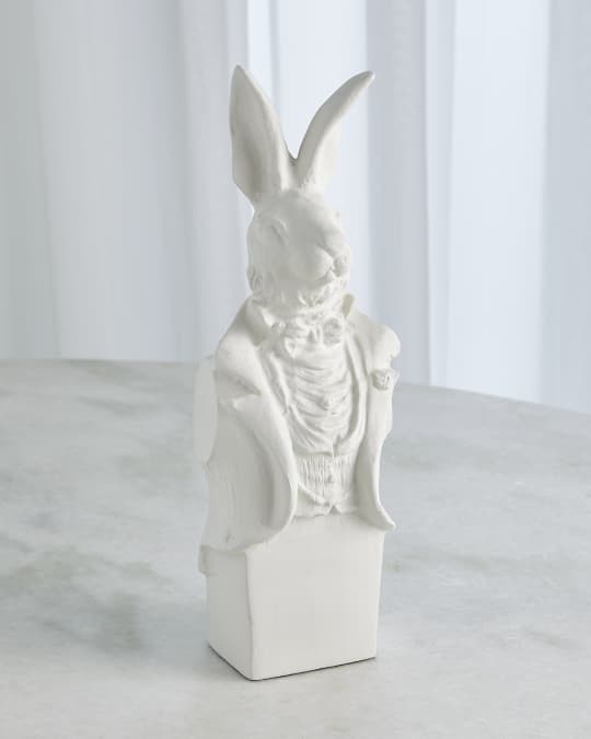 Rabbit in Tux Sculpture