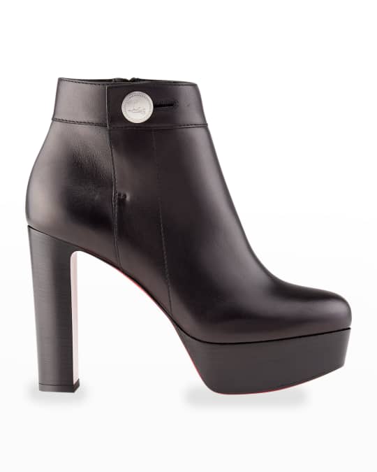 Janis Alta Platform Red Sole Booties