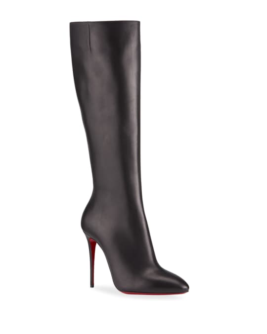 Eloise leather red best sale sole booties