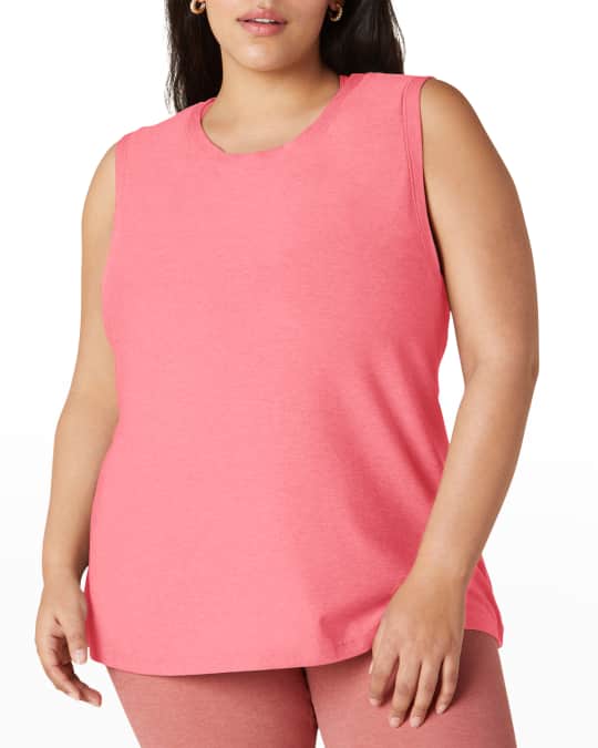 Beyond Yoga Balanced Muscle Tank - Azalea Pink main image 0