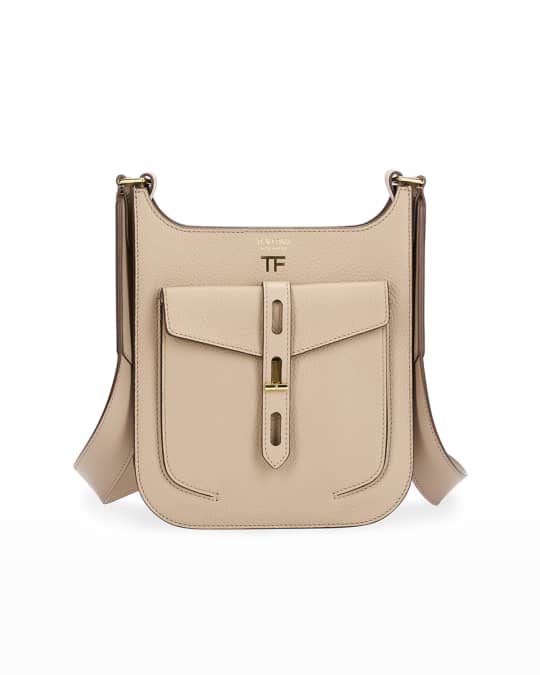 TOM FORD T Twist Small Rialto Leather Crossbody Bag Neiman Marcus