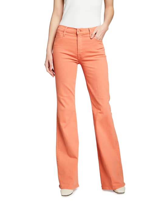 Mother The Doozy Flared Jeans Neiman Marcus