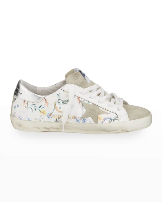 Golden goose floral sneakers sales