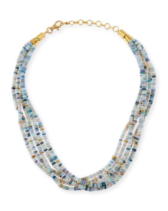 One-of-a-Kind Opal 5-Strand Necklace