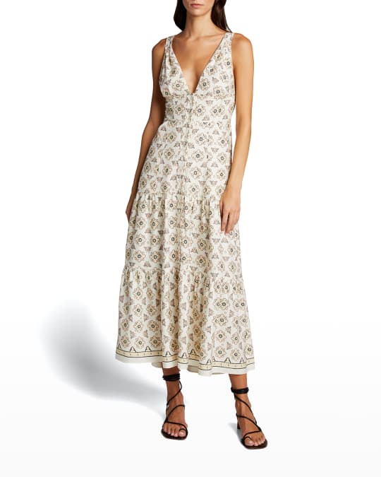 Neiman marcus shop linen dress