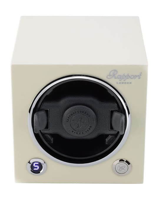 Rapport Evolution Cube Watch Winder White Neiman Marcus