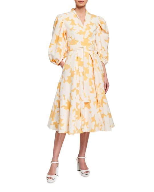 Stine Goya Belinda Flora Wrap Dress | Neiman Marcus