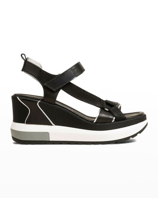 NeroGiardini E012654D Wedge Sandals | Neiman Marcus