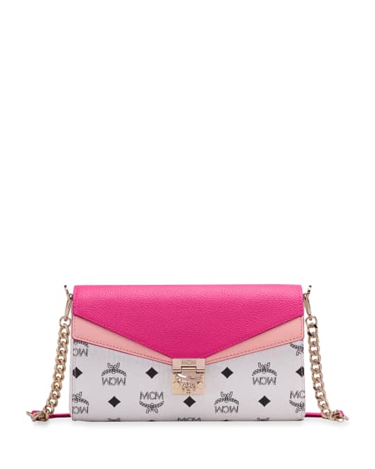 Millie crossbody in visetos leather block shop