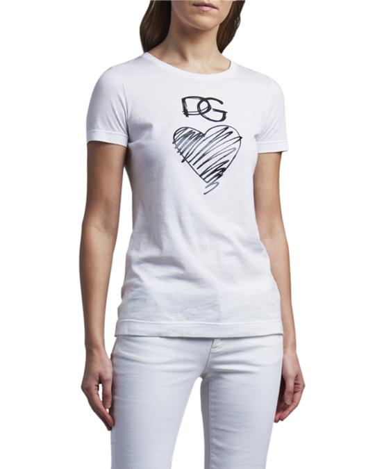 Dolce&Gabbana DG Heart T-Shirt | Neiman Marcus