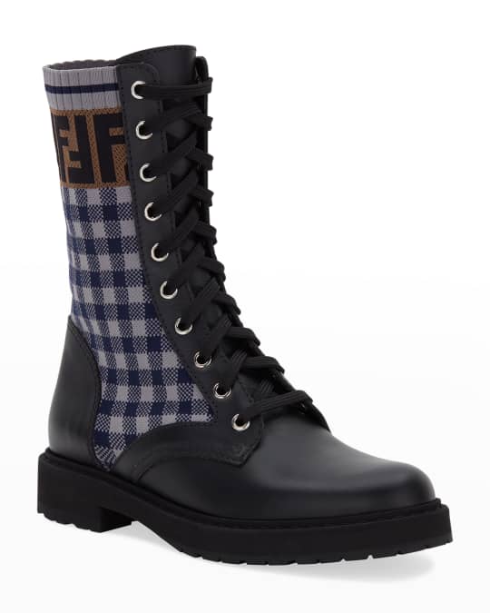 Fendi sock combat boots new arrivals