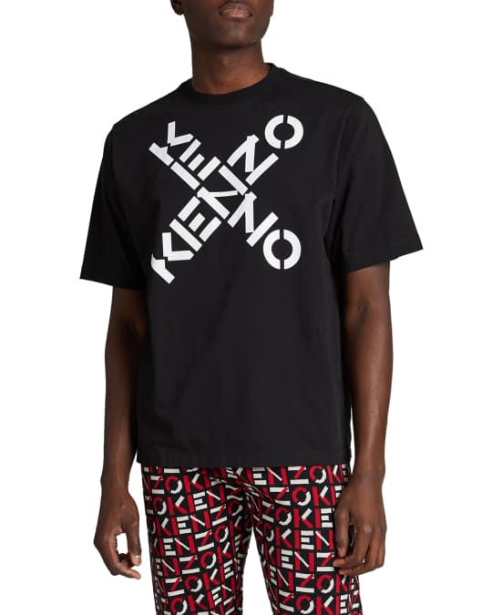 Kenzo Men s Logo Typographic Sport T Shirt Neiman Marcus