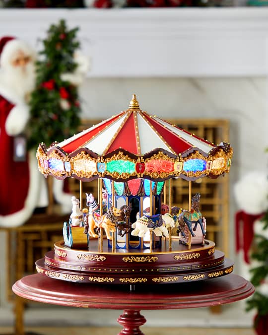 Mr Christmas Grand Marquee Carousel | Neiman Marcus