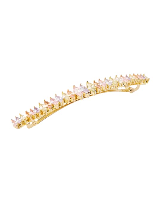 Marquise Crystal Skinny Barrette