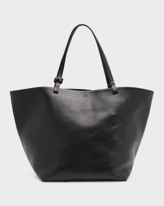 THE ROW Park Tote Three in Lux Grained Calfskin | Neiman Marcus