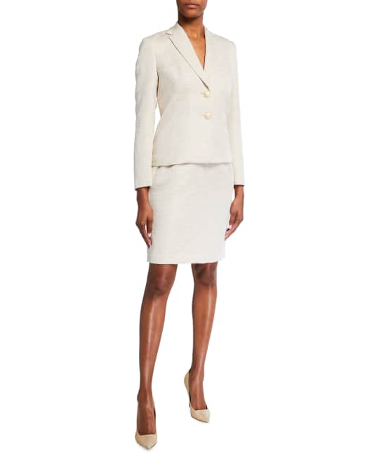 Metallic Tweed Suit
