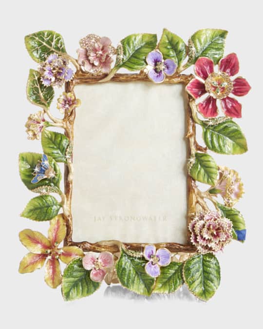 Dutch Floral Frame, 5" x 7"