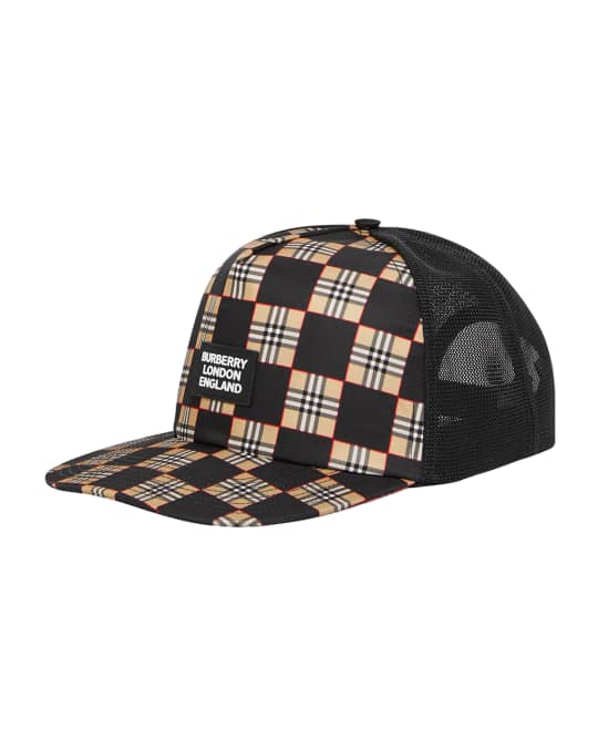 Burberry trucker hat new arrivals