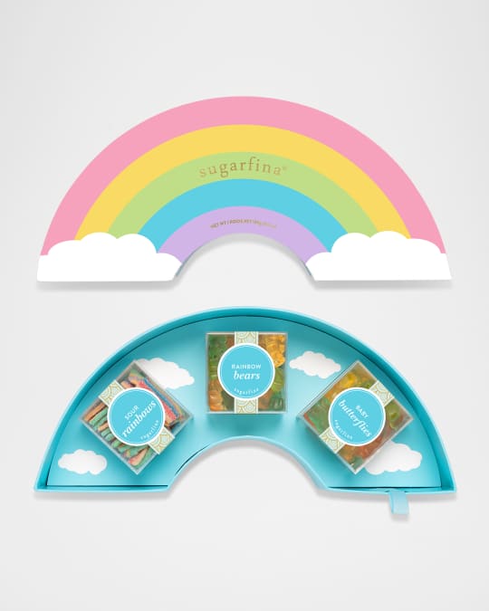 Rainbow 3-Piece Candy Bento Box
