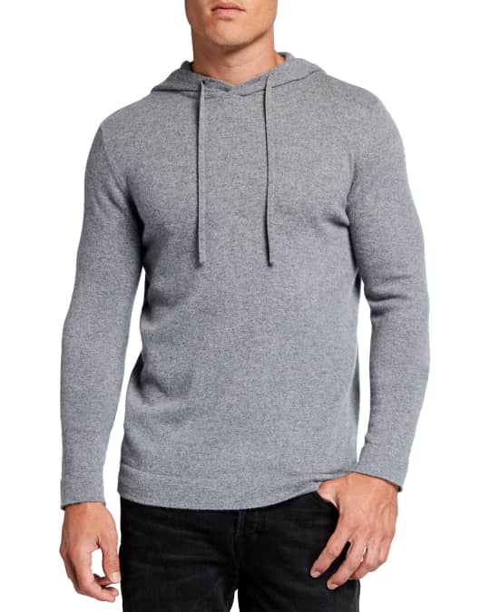 Men s Recycled Cashmere Hoodie Sweater