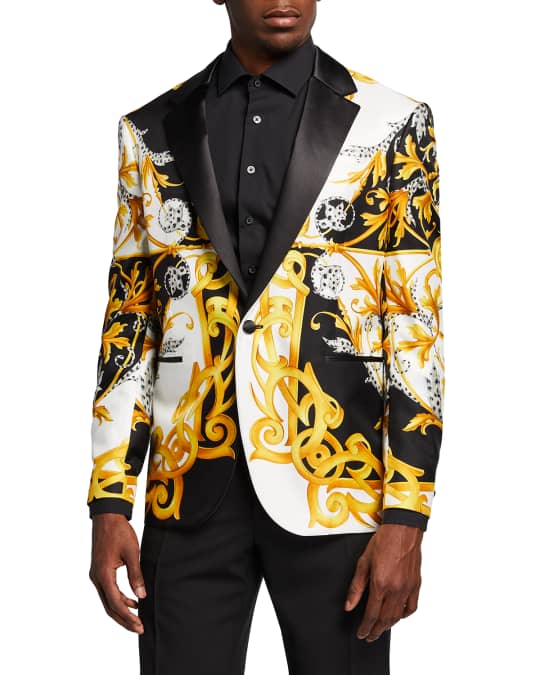Versace suit jacket mens shop