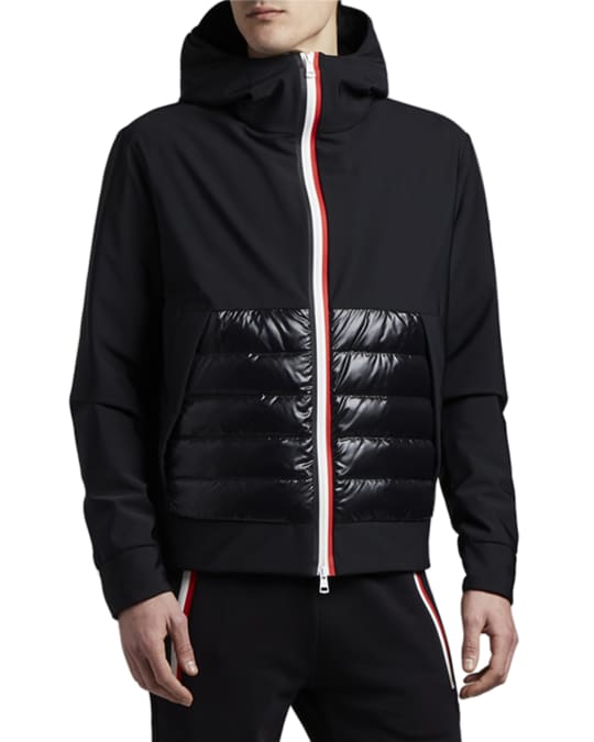 Men's Authion Hooded Knit Down Puffer Jacket