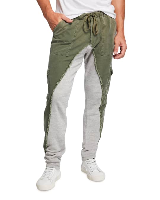 Greg Lauren Men s Tent 26 Fleece Sweatpants Neiman Marcus