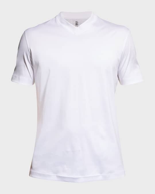 Men's Basic-Fit V-Neck T-Shirt