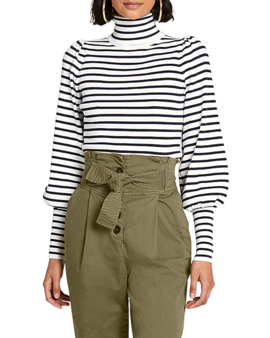 Alc striped turtleneck discount
